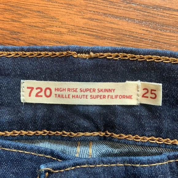 LEVI’S 720 High Rise Super Skinny Jeans - Picture 6 of 6